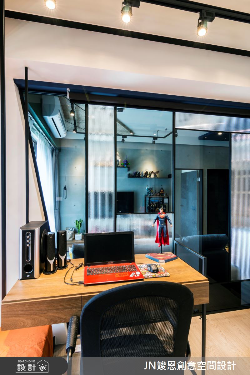 16坪新成屋(5年以下)＿工業風臥室案例圖片＿JN竣恩創意空間設計＿竣恩_2_陳宅之8