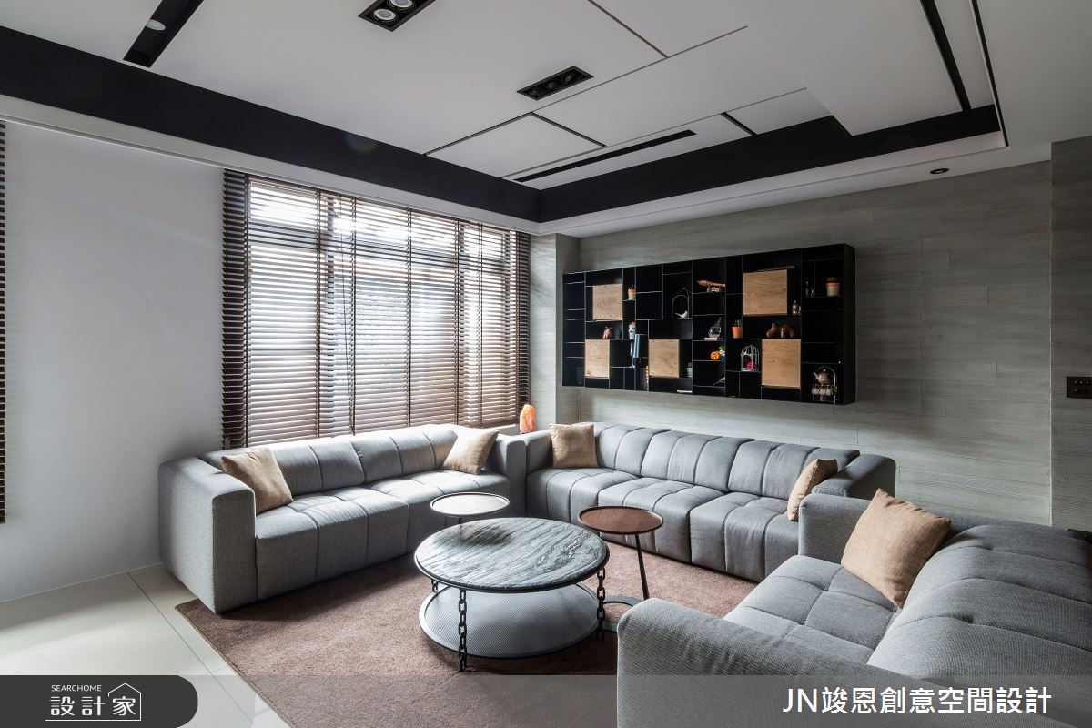 120坪中古屋(5~15年)＿混搭風客廳案例圖片＿JN竣恩創意空間設計＿竣恩_4_黃宅之3