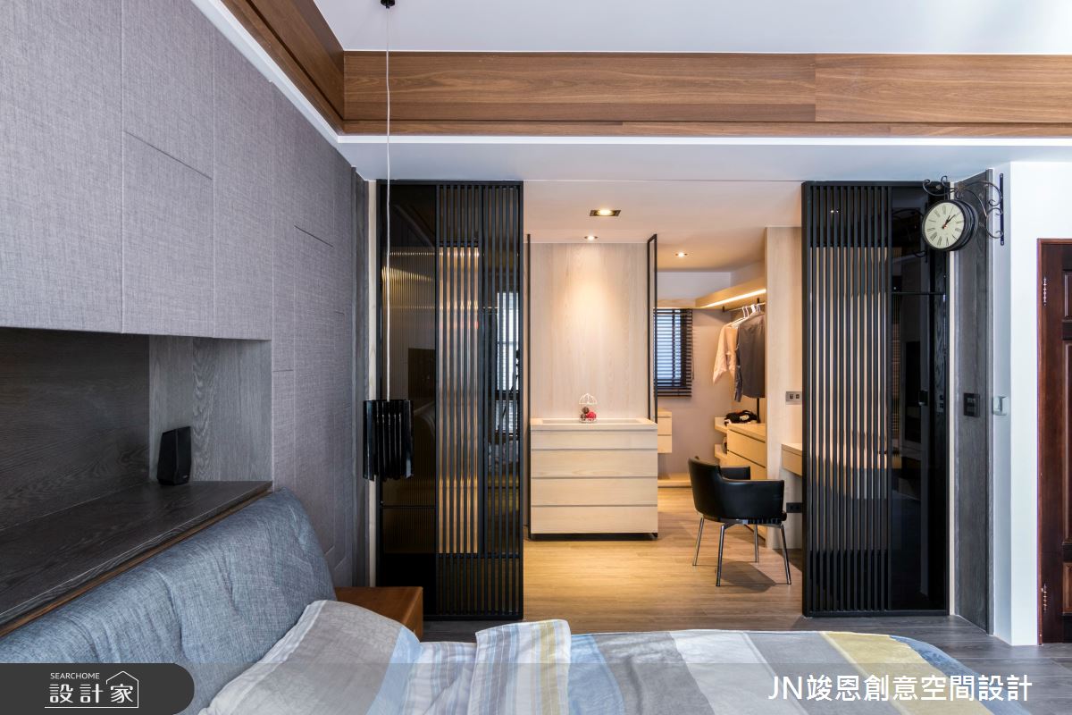 120坪中古屋(5~15年)＿混搭風臥室更衣間案例圖片＿JN竣恩創意空間設計＿竣恩_4_黃宅之11