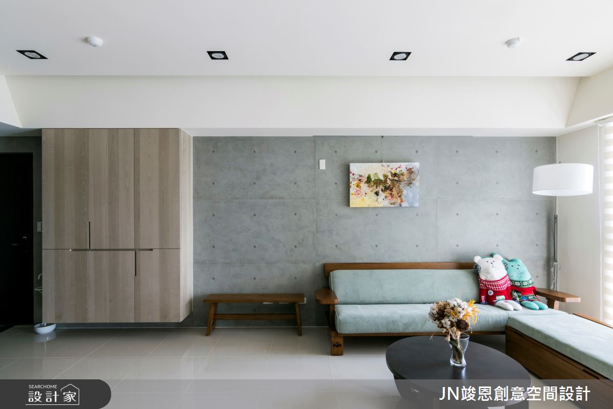 21坪新成屋(5年以下)＿混搭風客廳案例圖片＿JN竣恩創意空間設計＿竣恩_5_張宅之3