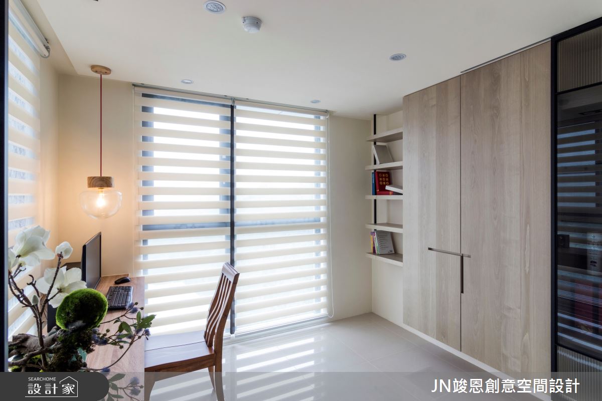 21坪新成屋(5年以下)＿混搭風書房案例圖片＿JN竣恩創意空間設計＿竣恩_5_張宅之5