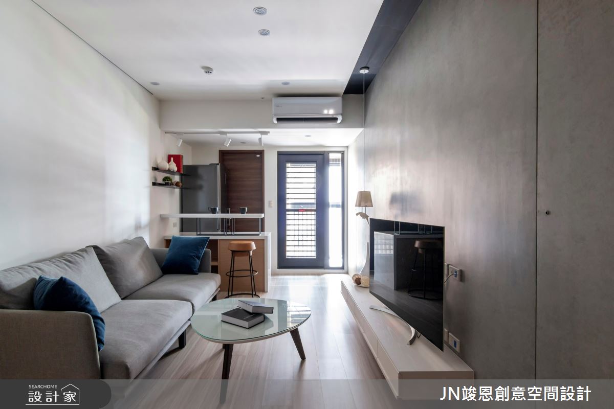 15坪預售屋＿混搭風客廳案例圖片＿JN竣恩創意空間設計＿竣恩_6_王宅之3