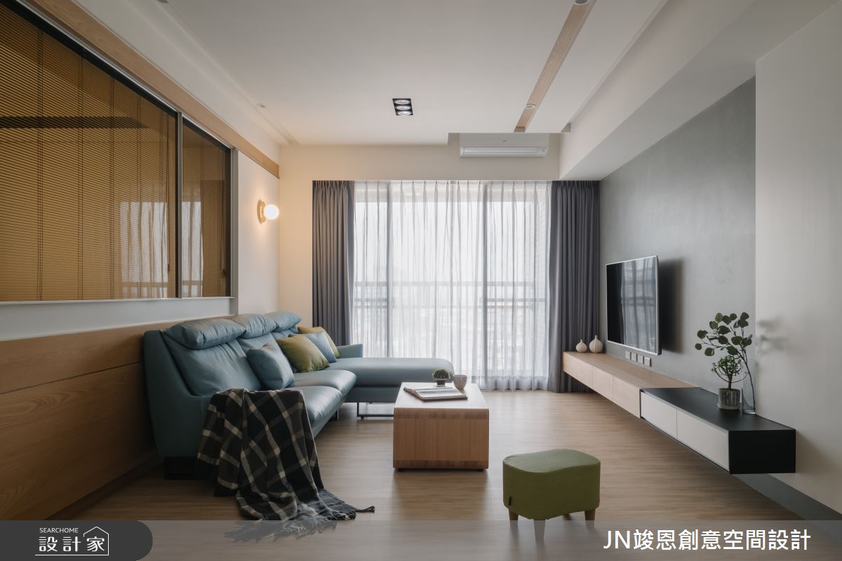 25坪預售屋＿混搭風客廳案例圖片＿JN竣恩創意空間設計＿竣恩_8_袁宅之3