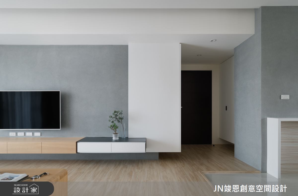 25坪預售屋＿混搭風客廳案例圖片＿JN竣恩創意空間設計＿竣恩_8_袁宅之2