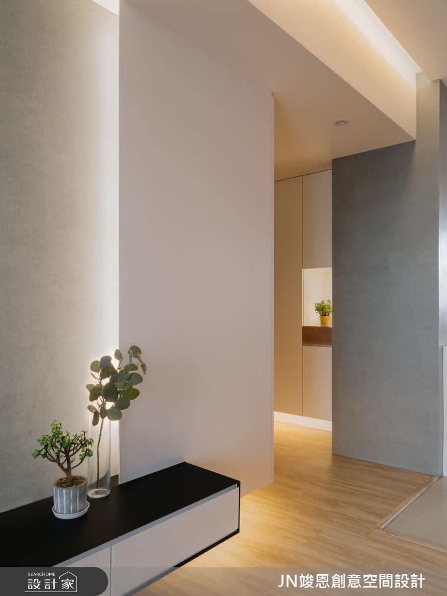 25坪預售屋＿混搭風玄關案例圖片＿JN竣恩創意空間設計＿竣恩_8_袁宅之1