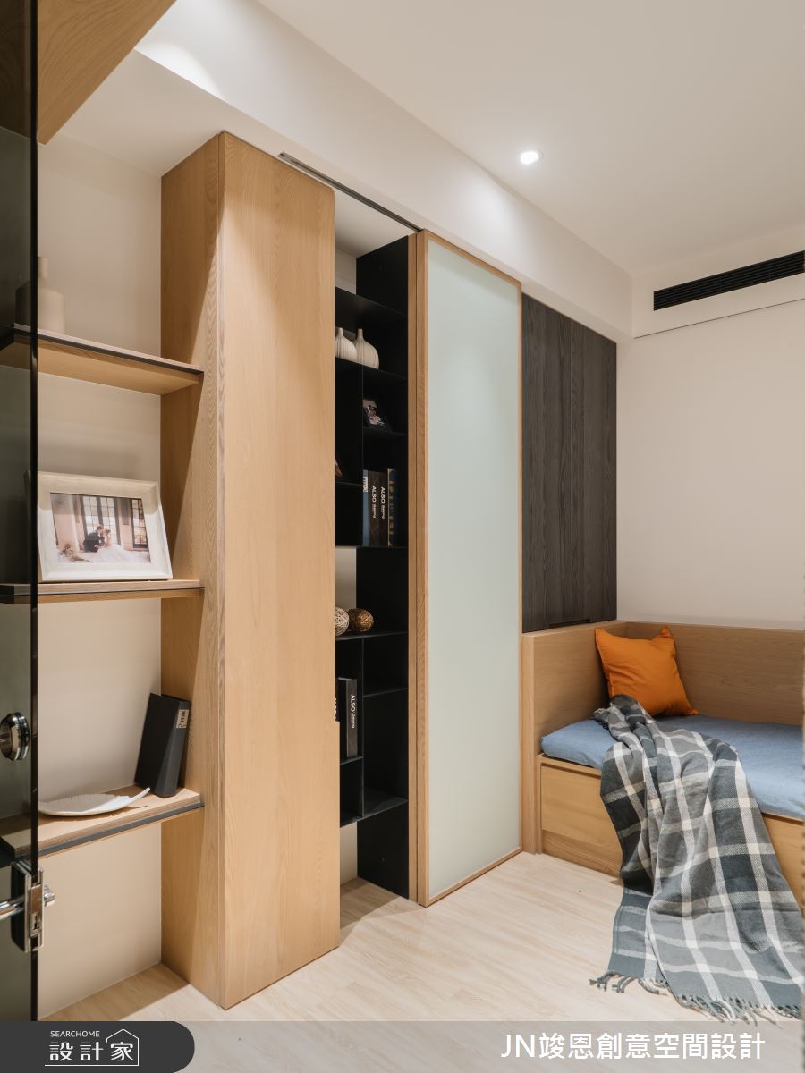 25坪預售屋＿混搭風書房臥榻案例圖片＿JN竣恩創意空間設計＿竣恩_8_袁宅之7