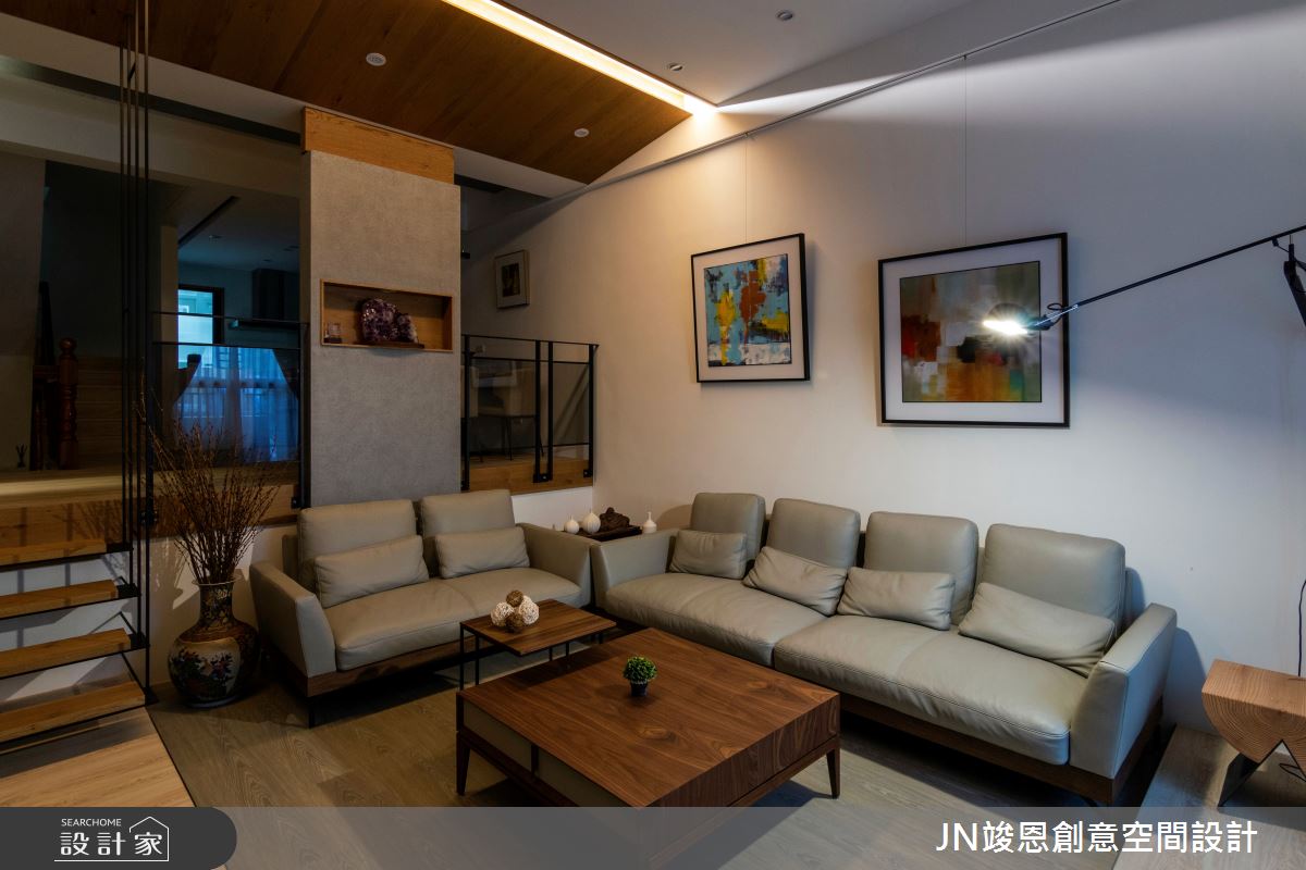 25坪老屋(16~30年)＿混搭風客廳案例圖片＿JN竣恩創意空間設計＿竣恩_12_曾宅之3