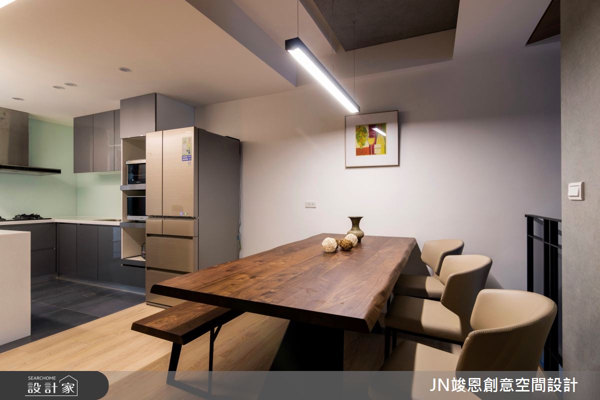 25坪老屋(16~30年)＿混搭風餐廳廚房案例圖片＿JN竣恩創意空間設計＿竣恩_12_曾宅之5