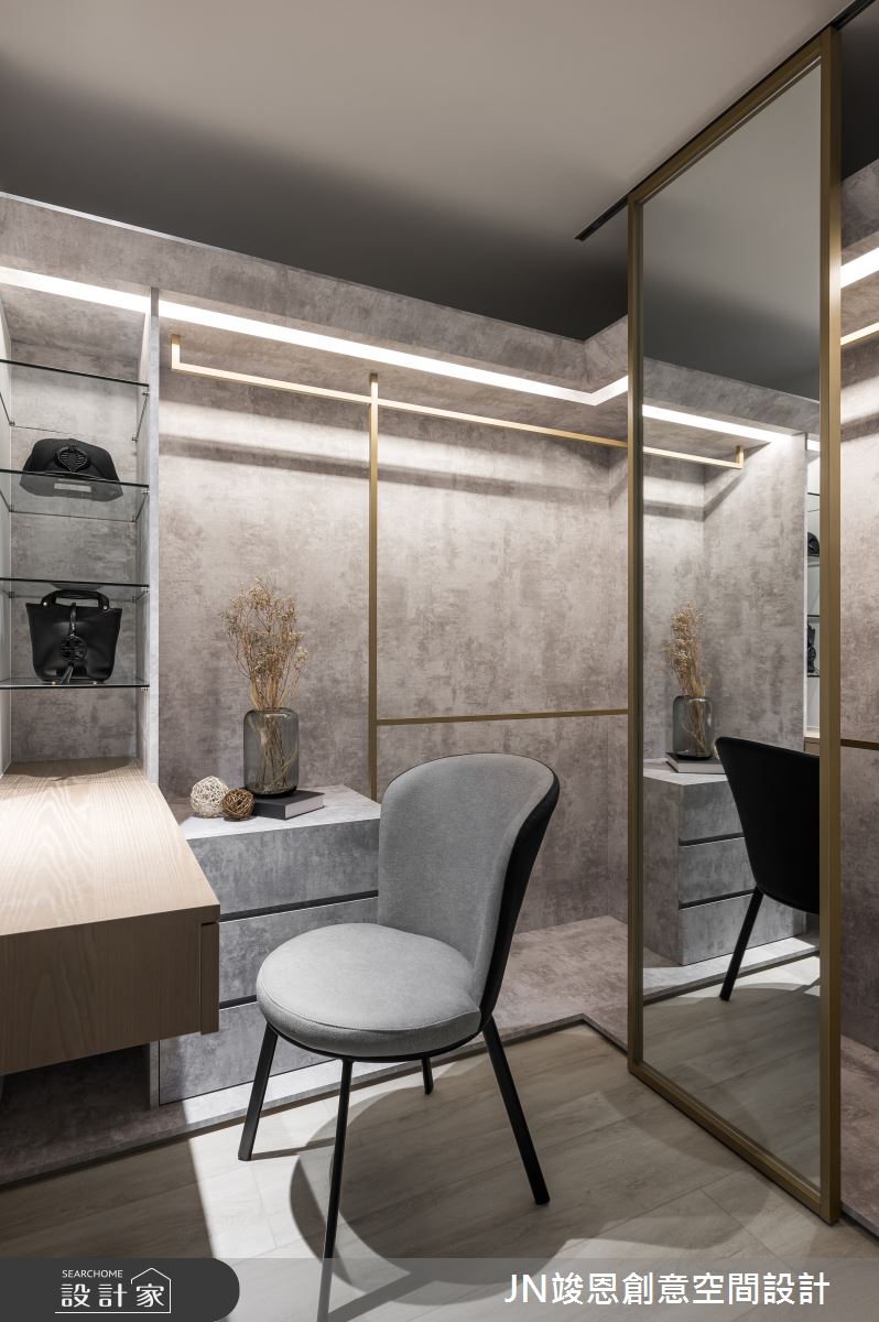27坪預售屋＿混搭風更衣間案例圖片＿JN竣恩創意空間設計＿竣恩_18_林宅之15