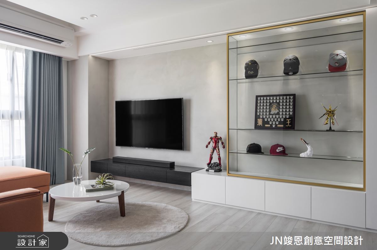 27坪預售屋＿混搭風客廳案例圖片＿JN竣恩創意空間設計＿竣恩_18_林宅之8