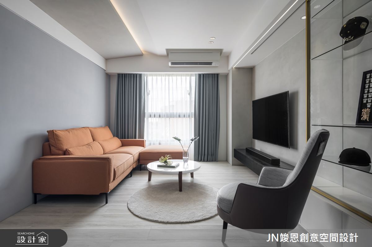 27坪預售屋＿混搭風客廳案例圖片＿JN竣恩創意空間設計＿竣恩_18_林宅之5