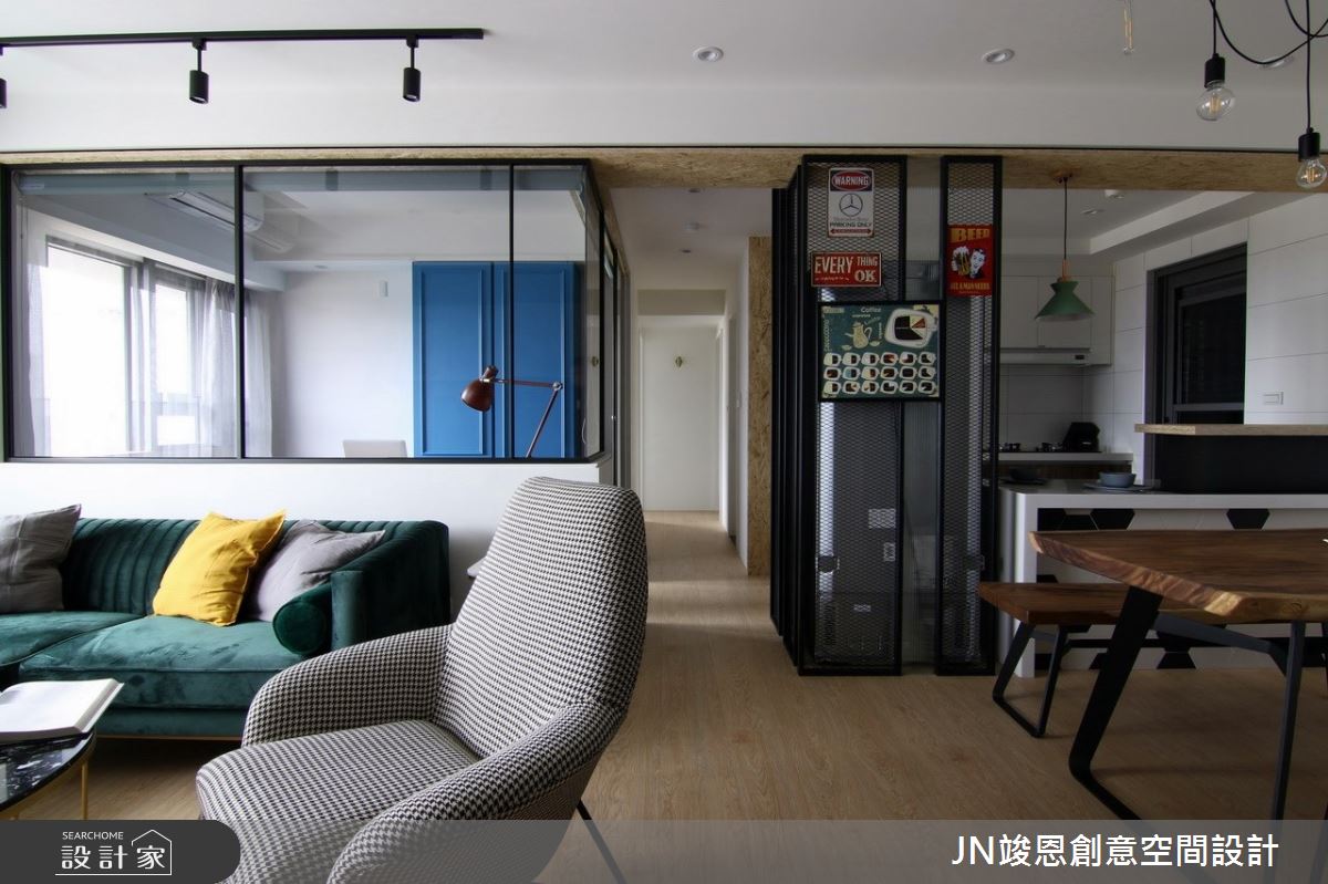 25坪新成屋(5年以下)＿現代風客廳餐廳案例圖片＿JN竣恩創意空間設計＿竣恩_10_蘇宅之3