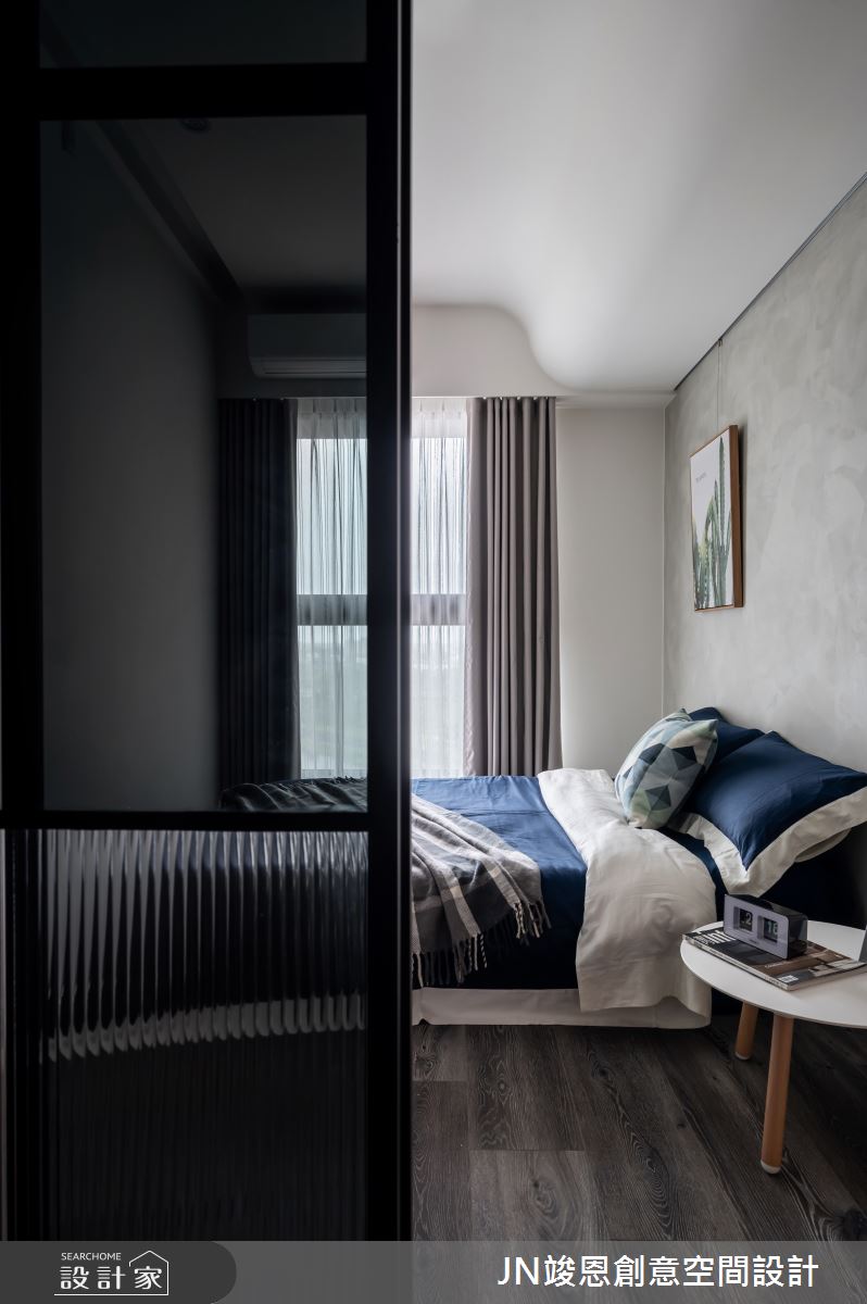 12坪新成屋(5年以下)＿混搭風臥室案例圖片＿JN竣恩創意空間設計＿竣恩_17_林宅之12