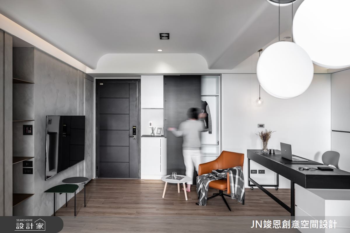 12坪新成屋(5年以下)＿混搭風書房案例圖片＿JN竣恩創意空間設計＿竣恩_17_林宅之9