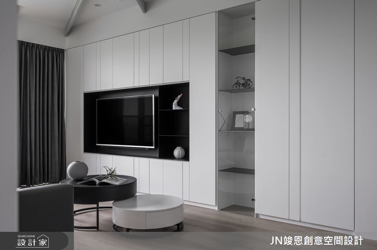 25坪新成屋(5年以下)＿現代風客廳案例圖片＿JN竣恩創意空間設計＿竣恩_19_Hsu宅之2