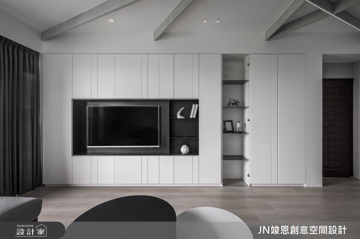 25坪新成屋(5年以下)＿現代風客廳案例圖片＿JN竣恩創意空間設計＿竣恩_19_Hsu宅之4