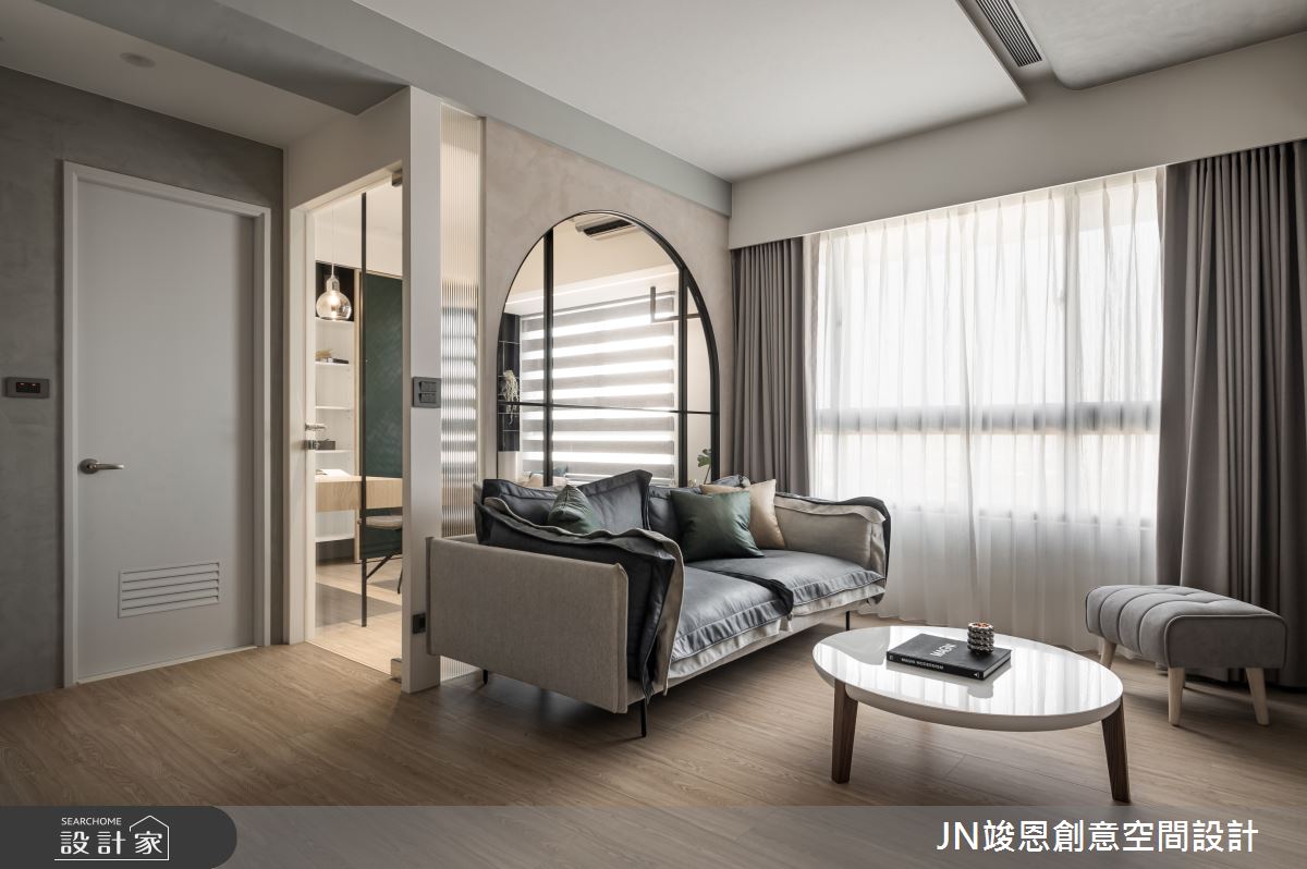 24坪預售屋＿混搭風客廳案例圖片＿JN竣恩創意空間設計＿竣恩_22_L宅之11