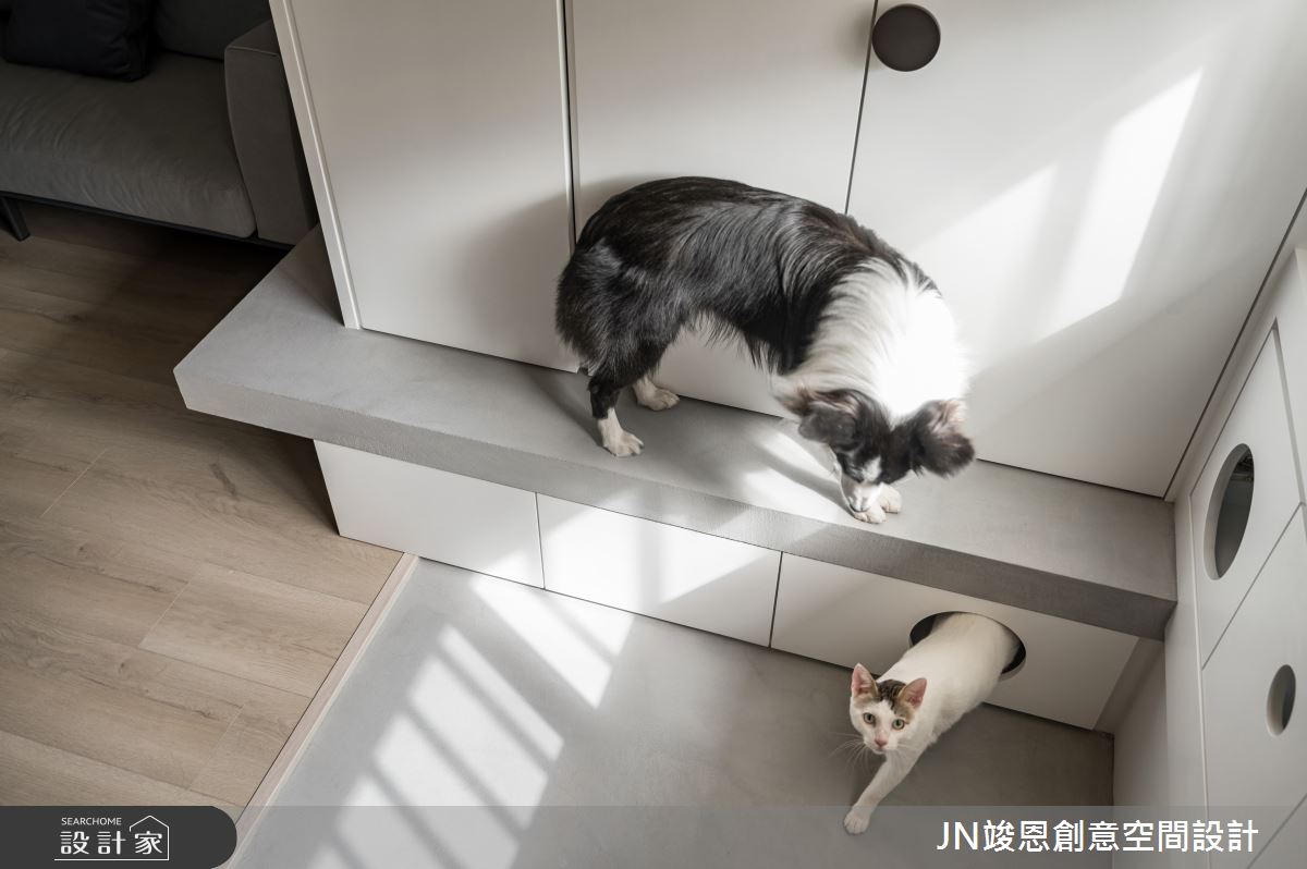 23坪老屋(31~40年)＿北歐風案例圖片＿JN竣恩創意空間設計＿竣恩_23_Jungle之16