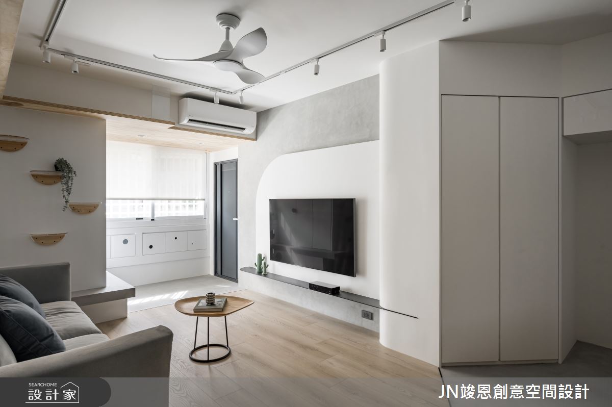 23坪老屋(31~40年)＿北歐風案例圖片＿JN竣恩創意空間設計＿竣恩_23_Jungle之3