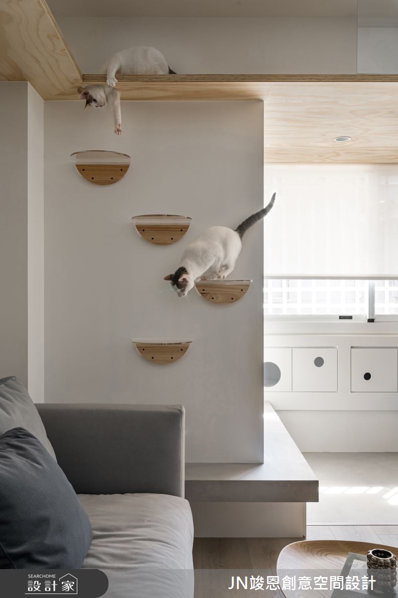 23坪老屋(31~40年)＿北歐風案例圖片＿JN竣恩創意空間設計＿竣恩_23_Jungle之7