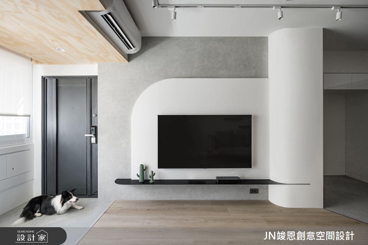 23坪老屋(31~40年)＿北歐風案例圖片＿JN竣恩創意空間設計＿竣恩_23_Jungle之2