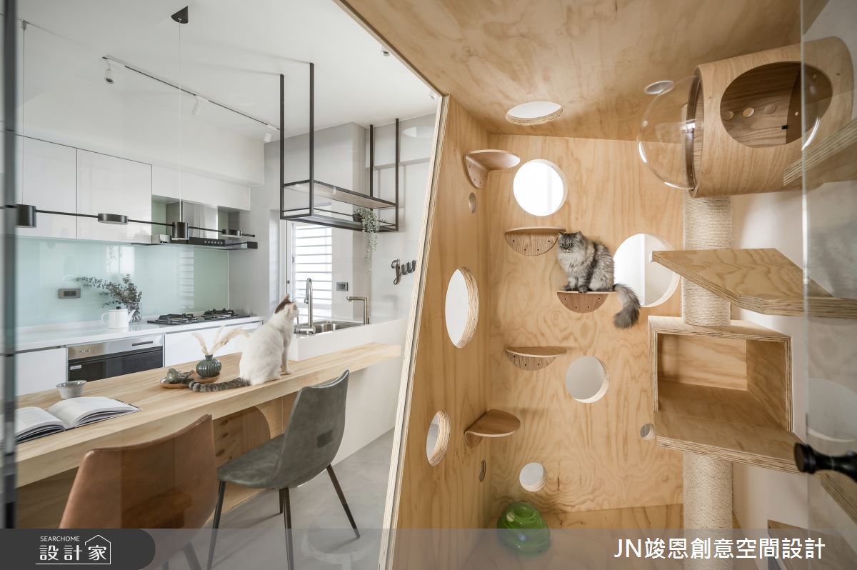 23坪老屋(31~40年)＿北歐風案例圖片＿JN竣恩創意空間設計＿竣恩_23_Jungle之11