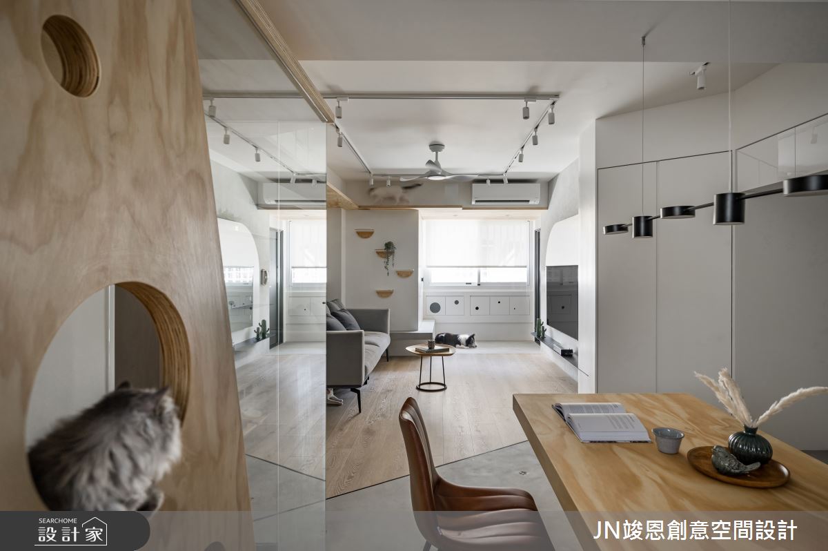 23坪老屋(31~40年)＿北歐風案例圖片＿JN竣恩創意空間設計＿竣恩_23_Jungle之13