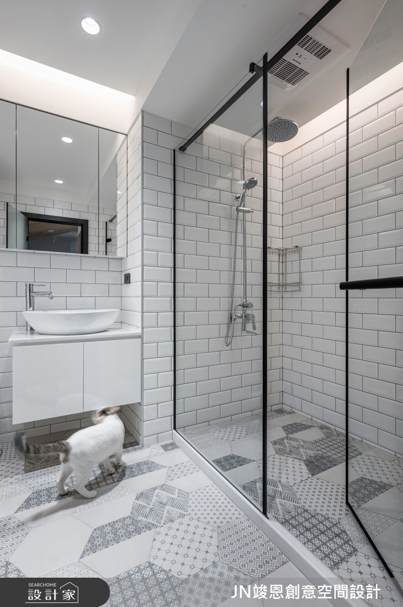 23坪老屋(31~40年)＿北歐風案例圖片＿JN竣恩創意空間設計＿竣恩_23_Jungle之20