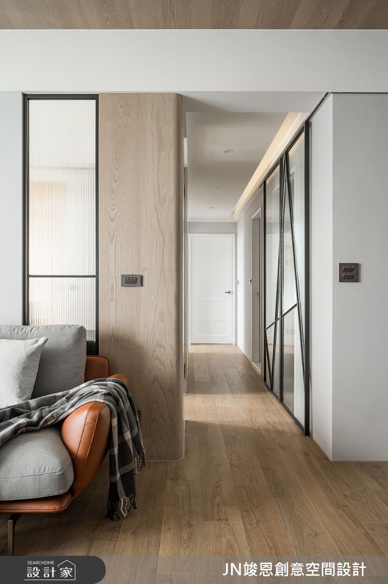 25坪新成屋(5年以下)＿現代風走廊案例圖片＿JN竣恩創意空間設計＿竣恩_24_濃域之7