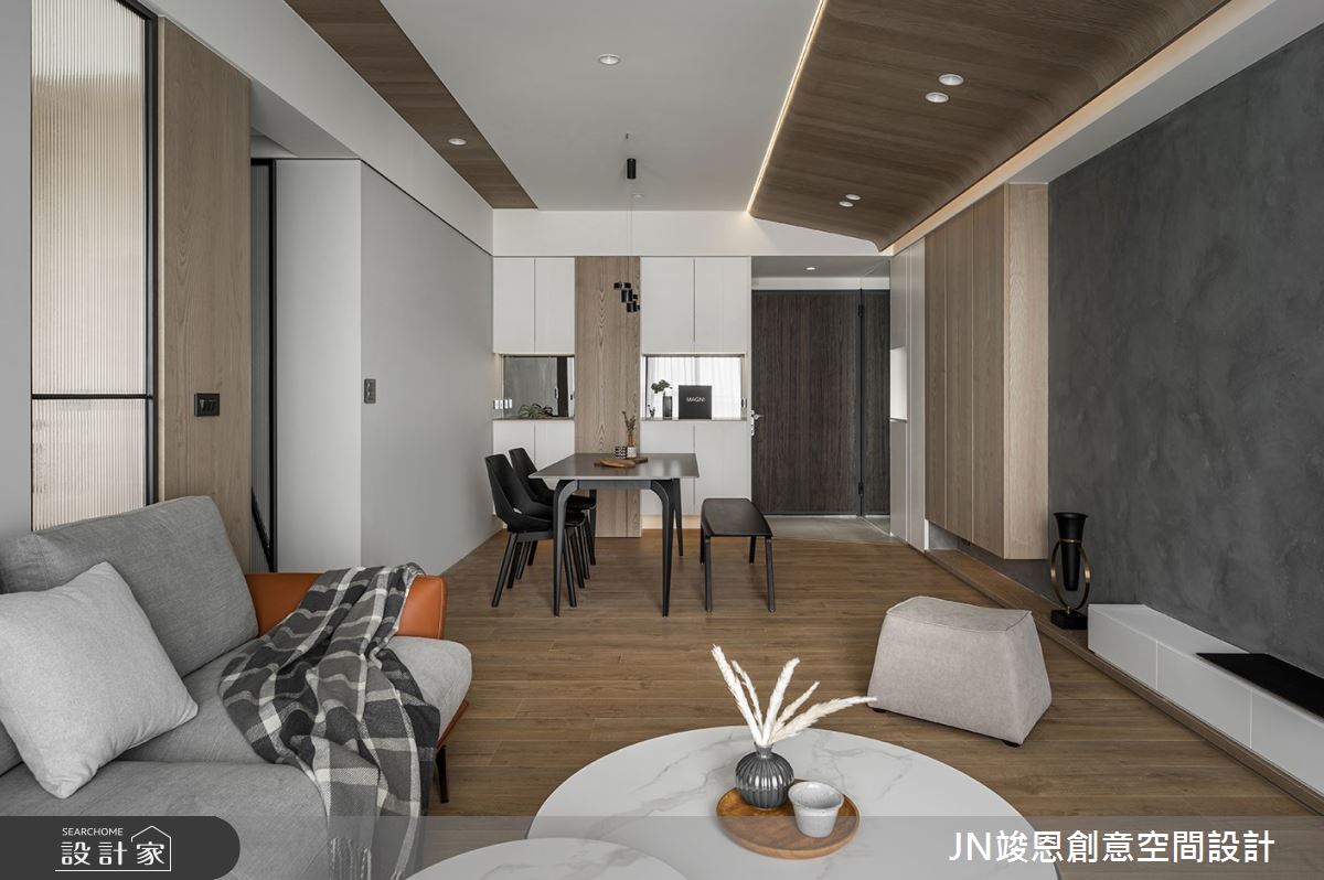 25坪新成屋(5年以下)＿現代風客廳案例圖片＿JN竣恩創意空間設計＿竣恩_24_濃域之4
