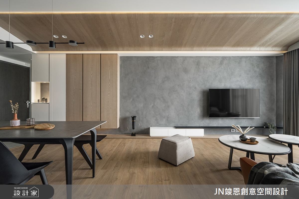 25坪新成屋(5年以下)＿現代風客廳案例圖片＿JN竣恩創意空間設計＿竣恩_24_濃域之5