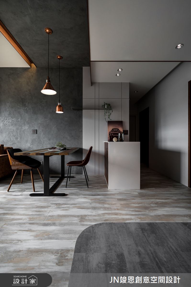 25坪新成屋(5年以下)＿工業風玄關餐廳案例圖片＿JN竣恩創意空間設計＿竣恩_25_探索之1