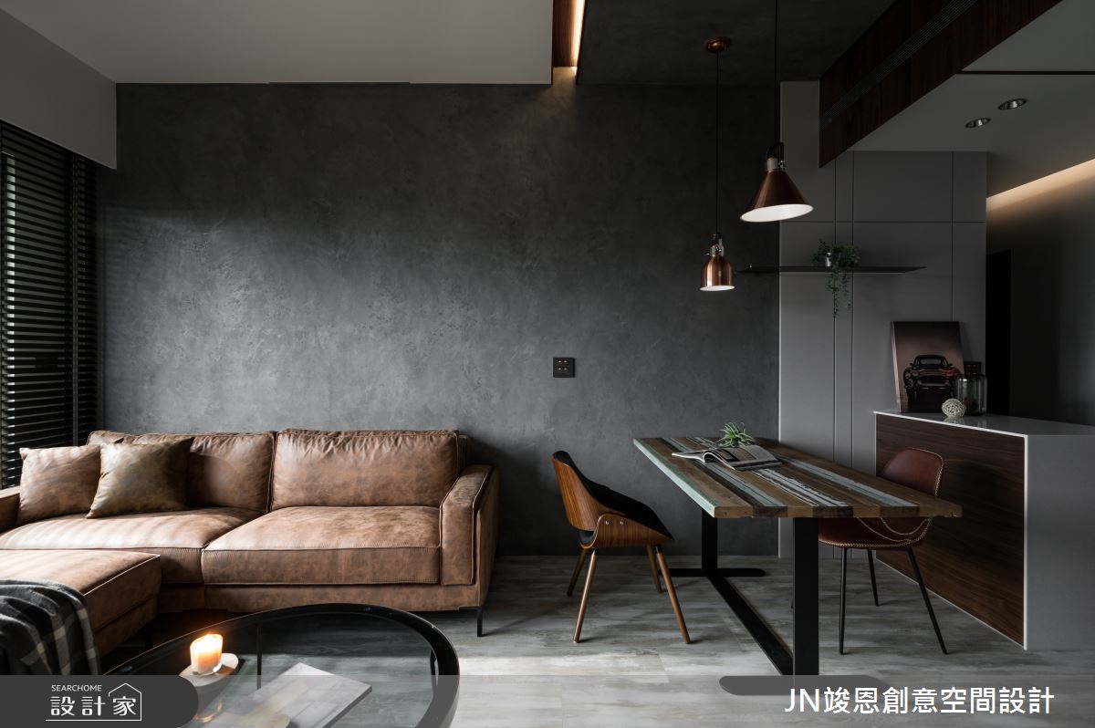 25坪新成屋(5年以下)＿工業風客廳餐廳案例圖片＿JN竣恩創意空間設計＿竣恩_25_探索之7