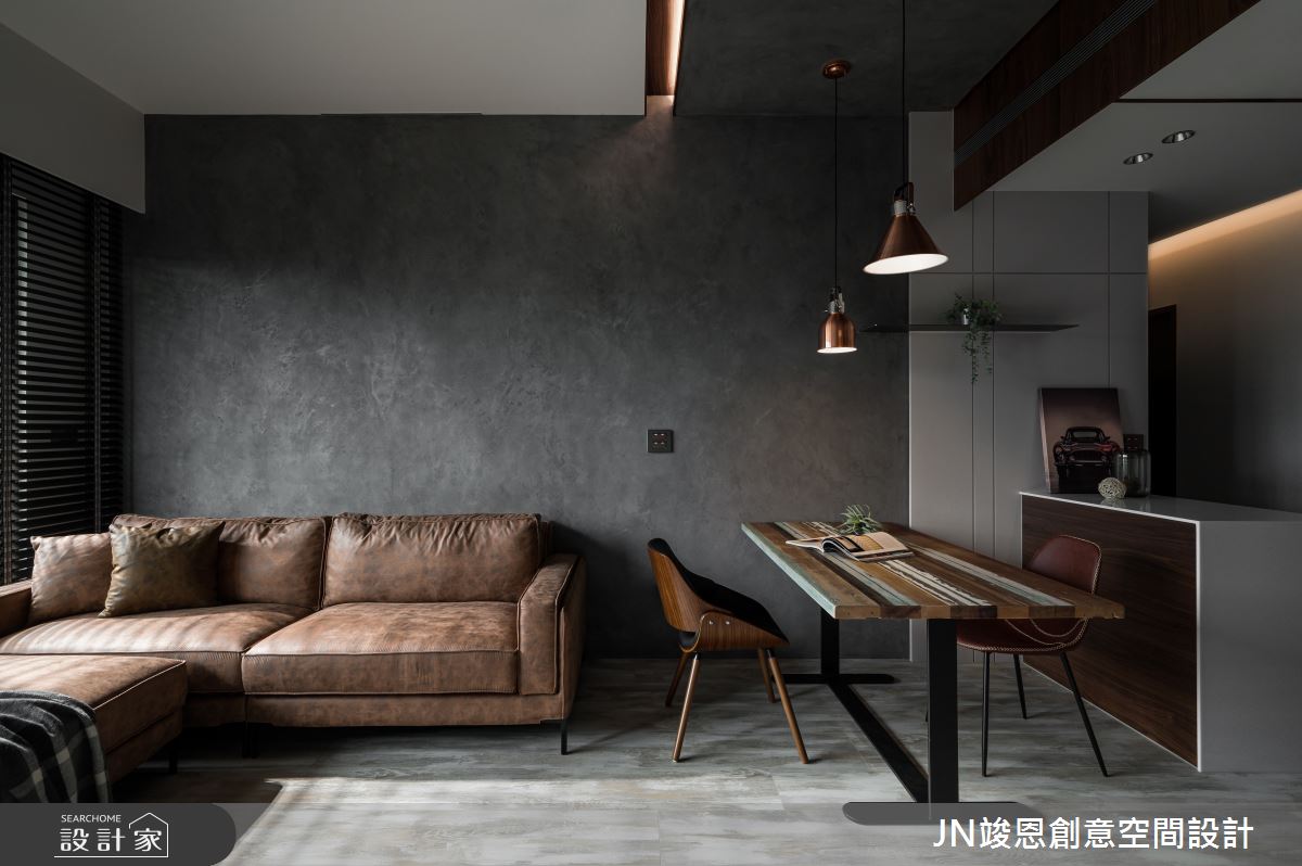25坪新成屋(5年以下)＿工業風客廳餐廳案例圖片＿JN竣恩創意空間設計＿竣恩_25_探索之8