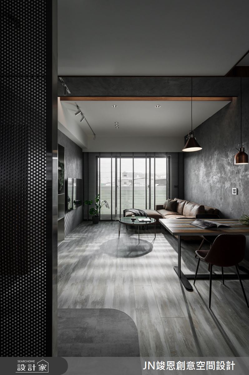 25坪新成屋(5年以下)＿工業風客廳餐廳案例圖片＿JN竣恩創意空間設計＿竣恩_25_探索之14