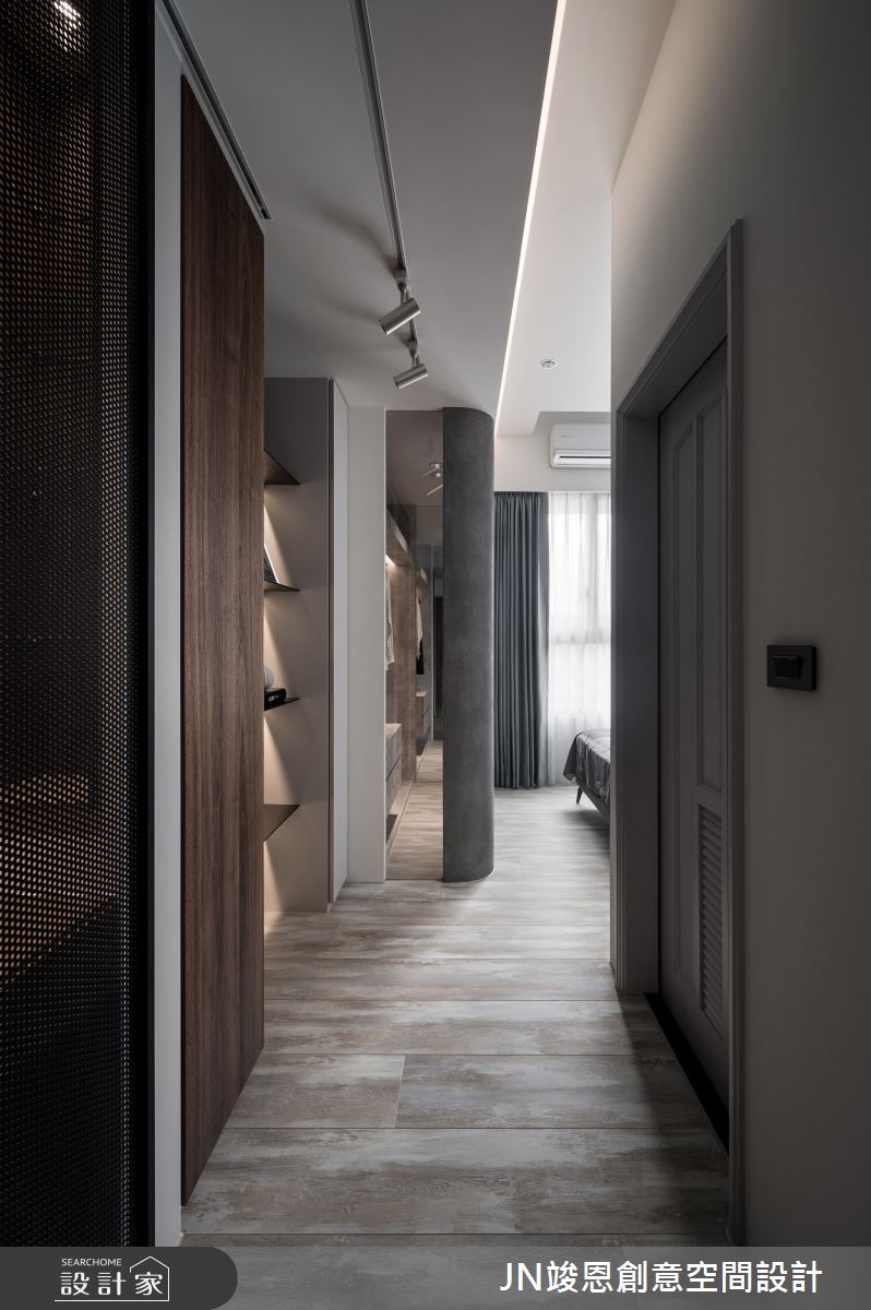 25坪新成屋(5年以下)＿工業風臥室走廊案例圖片＿JN竣恩創意空間設計＿竣恩_25_探索之22