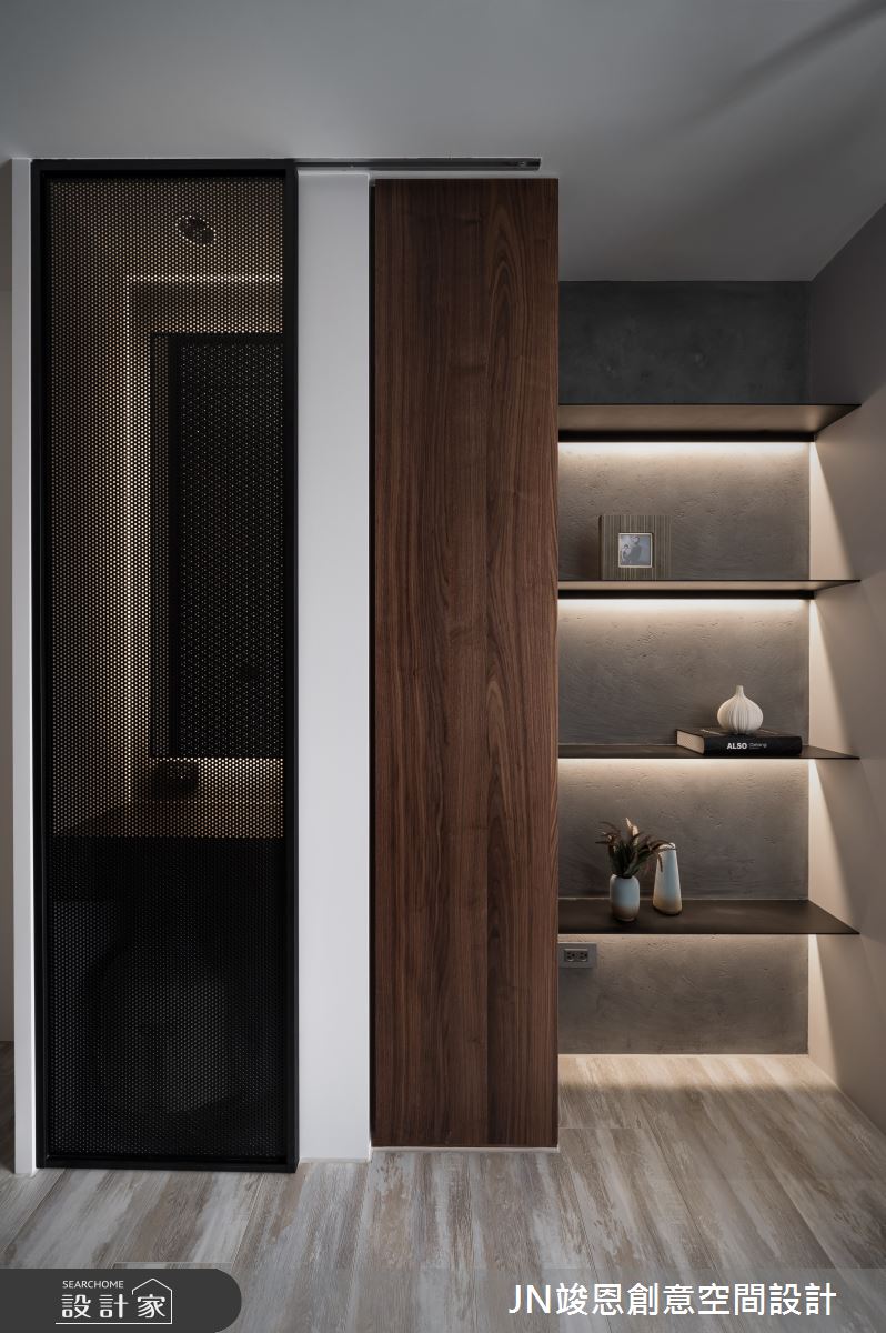 25坪新成屋(5年以下)＿工業風臥室走廊案例圖片＿JN竣恩創意空間設計＿竣恩_25_探索之23