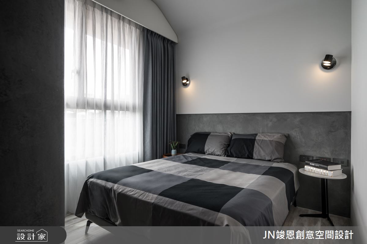 25坪新成屋(5年以下)＿工業風臥室案例圖片＿JN竣恩創意空間設計＿竣恩_25_探索之25