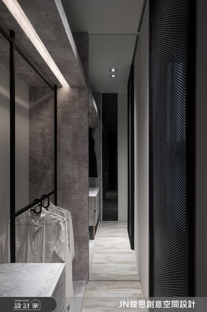 25坪新成屋(5年以下)＿工業風更衣間案例圖片＿JN竣恩創意空間設計＿竣恩_25_探索之28
