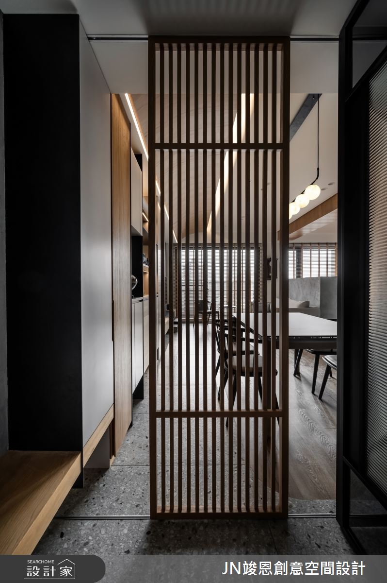 23坪中古屋(5~15年)＿人文禪風玄關案例圖片＿JN竣恩創意空間設計＿竣恩_26_禪˙粹之1