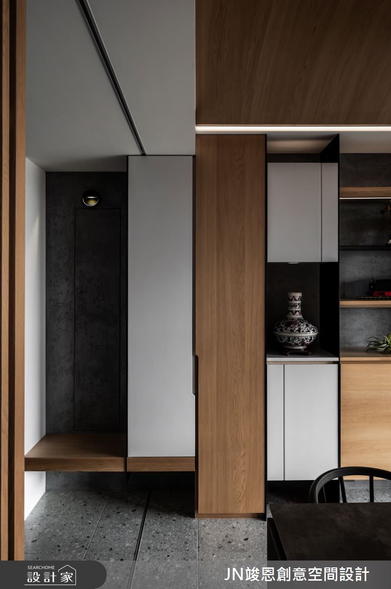 23坪中古屋(5~15年)＿人文禪風玄關案例圖片＿JN竣恩創意空間設計＿竣恩_26_禪˙粹之4
