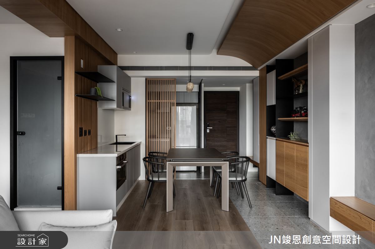 23坪中古屋(5~15年)＿人文禪風餐廳廚房案例圖片＿JN竣恩創意空間設計＿竣恩_26_禪˙粹之11