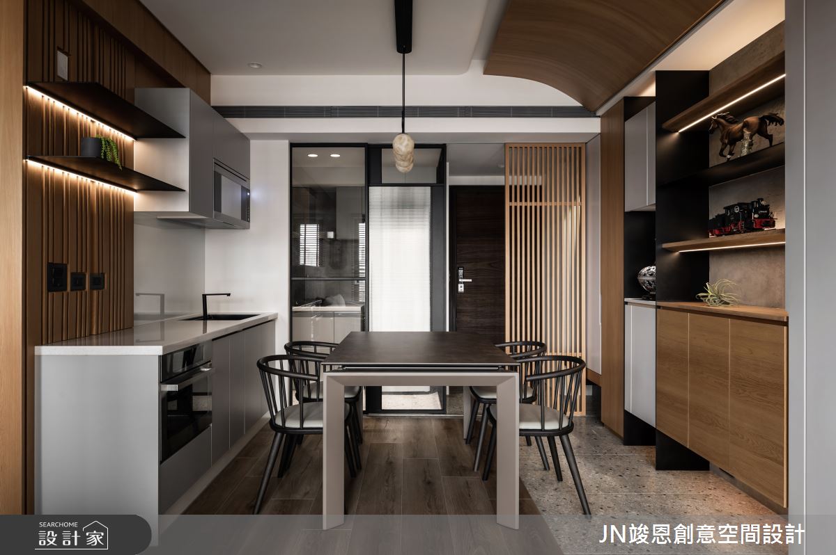 23坪中古屋(5~15年)＿人文禪風餐廳廚房案例圖片＿JN竣恩創意空間設計＿竣恩_26_禪˙粹之13