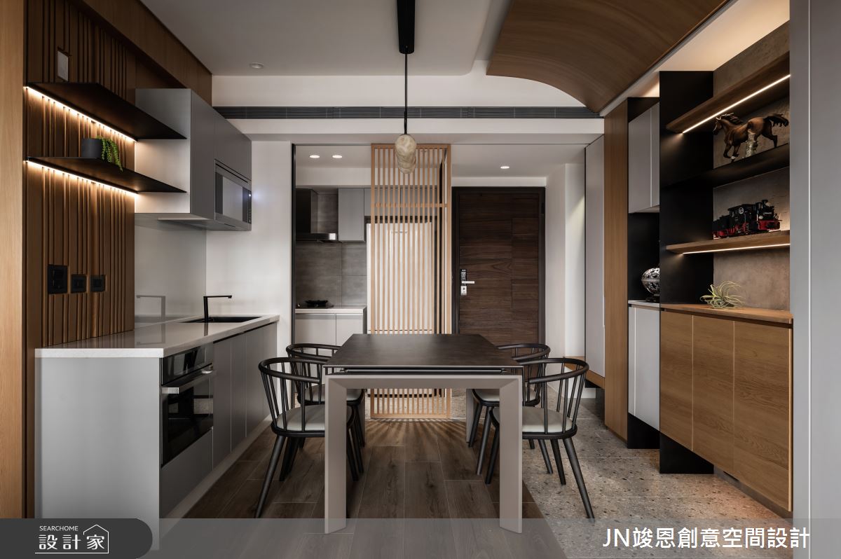 23坪中古屋(5~15年)＿人文禪風餐廳廚房案例圖片＿JN竣恩創意空間設計＿竣恩_26_禪˙粹之14