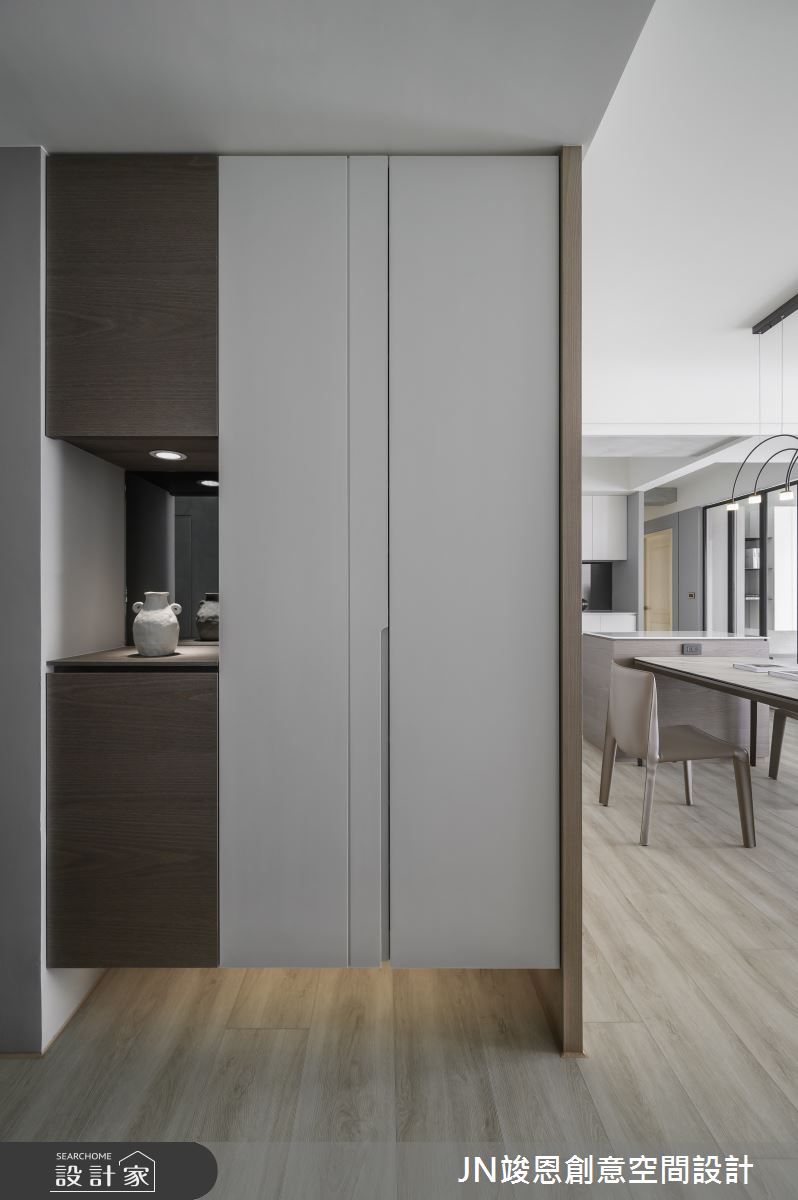 35坪新成屋(5年以下)＿現代風玄關案例圖片＿JN竣恩創意空間設計＿竣恩_27_流動之2