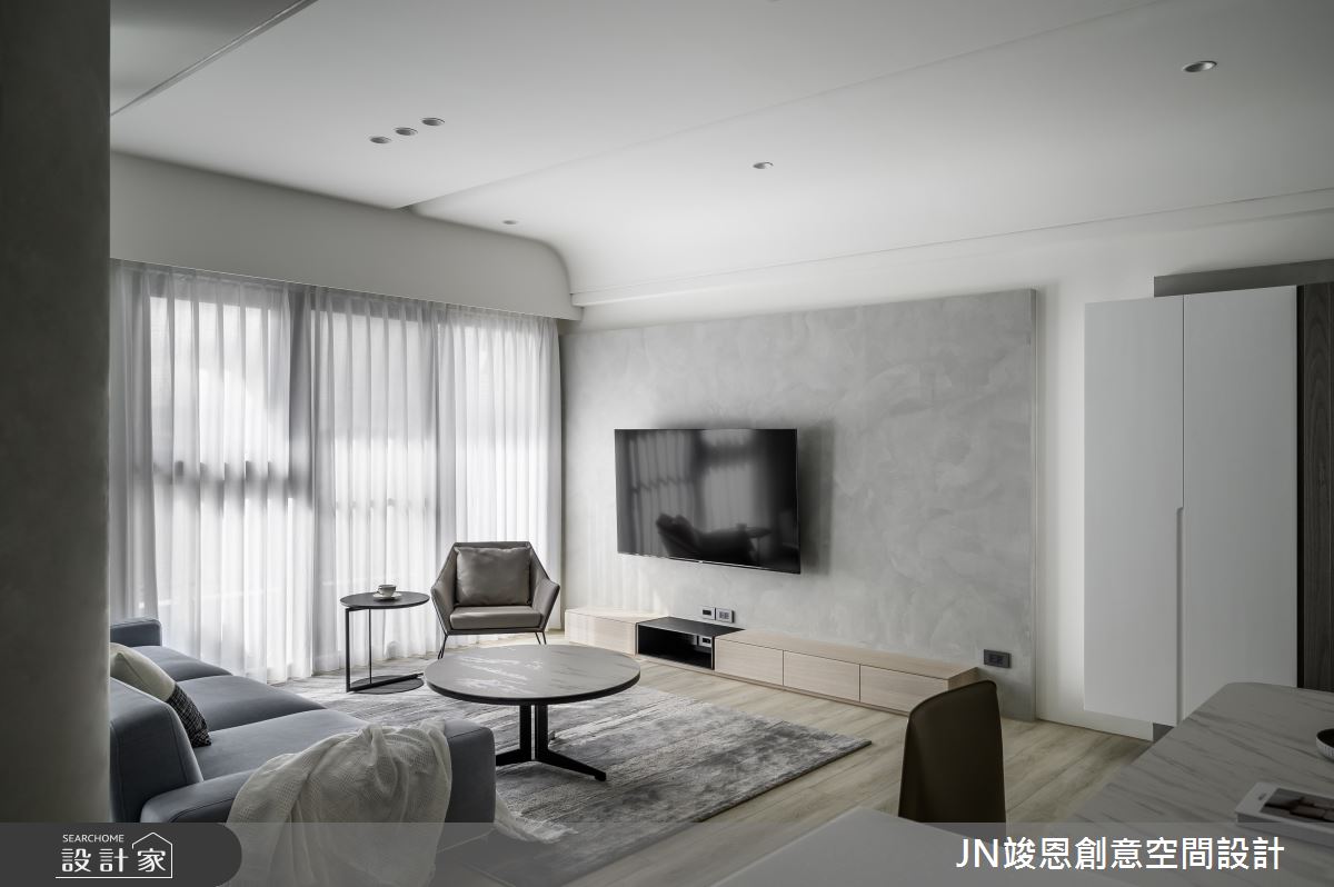 35坪新成屋(5年以下)＿現代風客廳案例圖片＿JN竣恩創意空間設計＿竣恩_27_流動之9