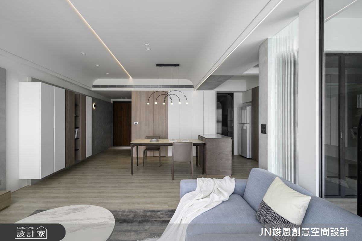 35坪新成屋(5年以下)＿現代風客廳案例圖片＿JN竣恩創意空間設計＿竣恩_27_流動之14