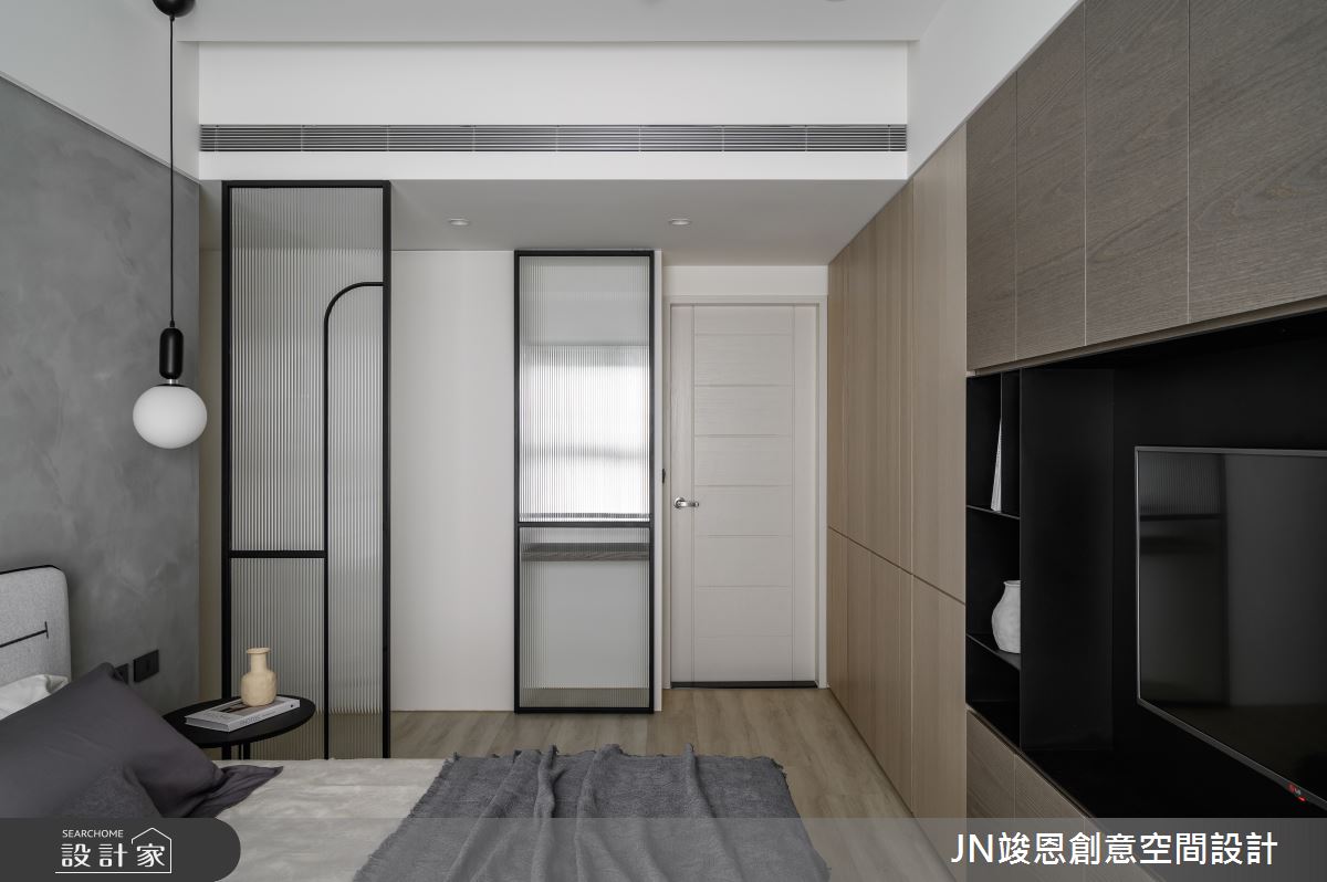 35坪新成屋(5年以下)＿現代風臥室案例圖片＿JN竣恩創意空間設計＿竣恩_27_流動之19