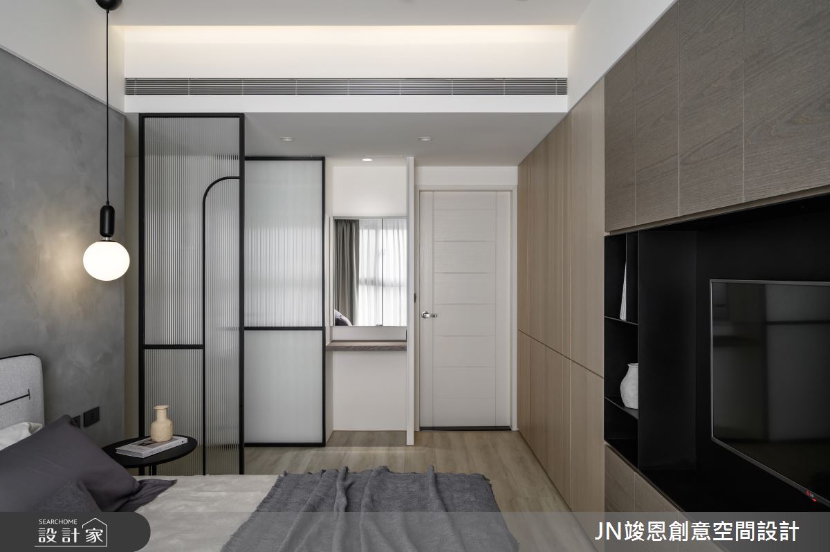 35坪新成屋(5年以下)＿現代風臥室案例圖片＿JN竣恩創意空間設計＿竣恩_27_流動之20