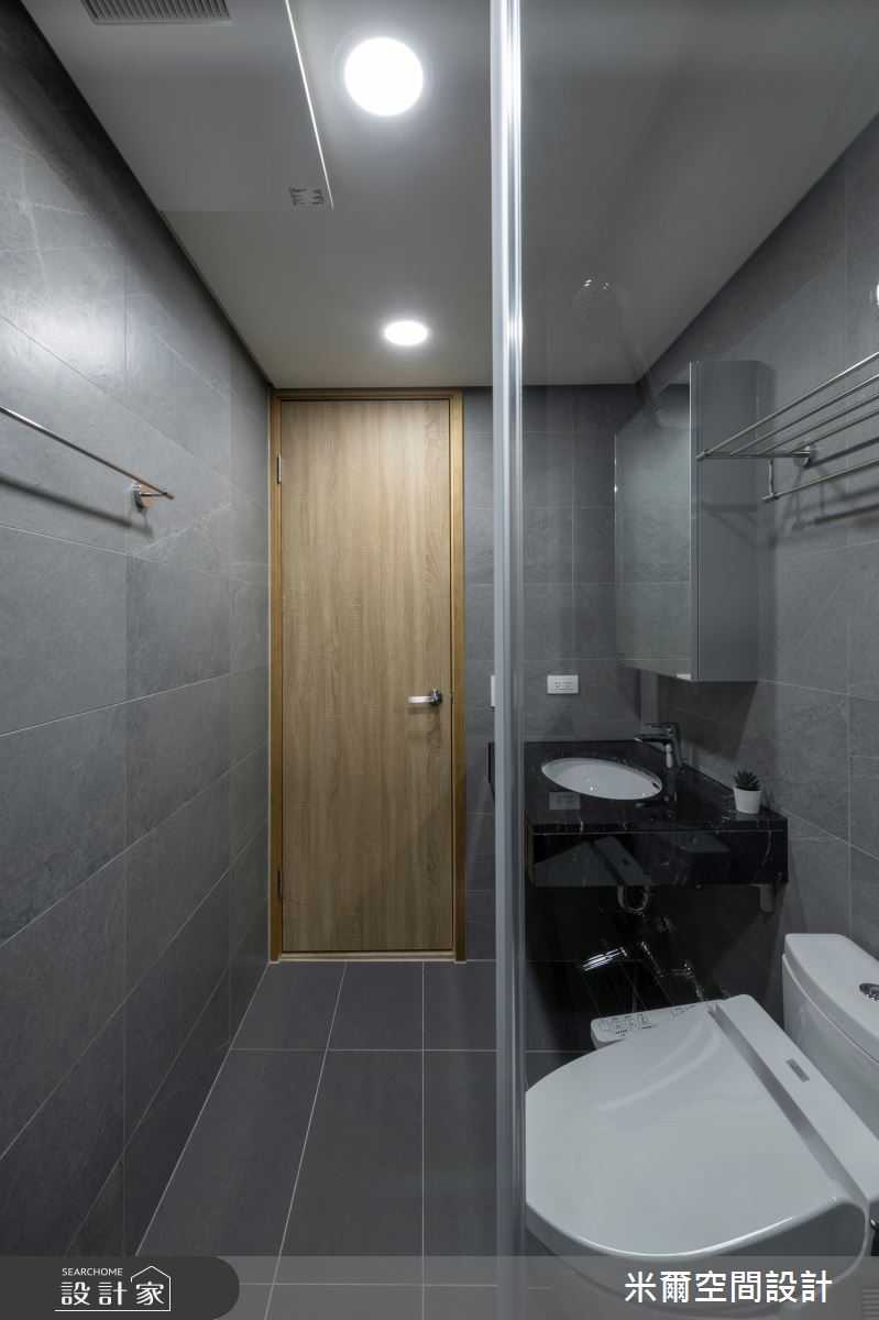25坪新成屋(5年以下)＿現代風浴室案例圖片＿米爾空間設計＿米爾_線岱映像_新竹竹北之31